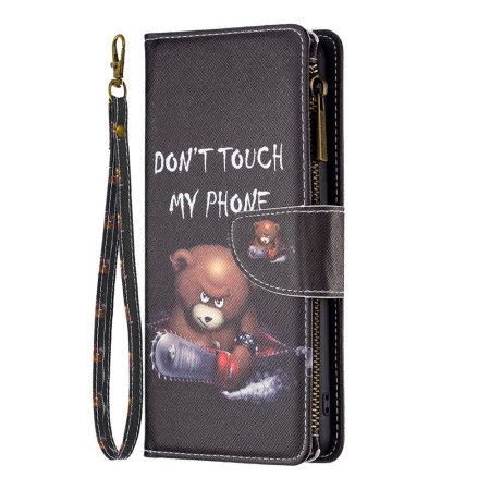 Lærdeksel Folio Deksel Poco X6 5g Mobildeksel Dangerous Bear Wallet