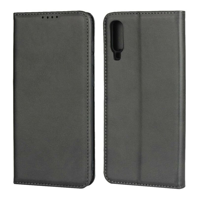 Beskyttelse Deksel Til Samsung Galaxy A70 Folio Deksel Sobriety Leather Style