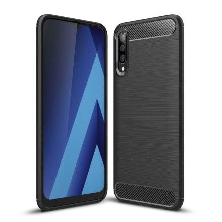 Deksel Til Samsung Galaxy A70 Børstet Karbonfiber