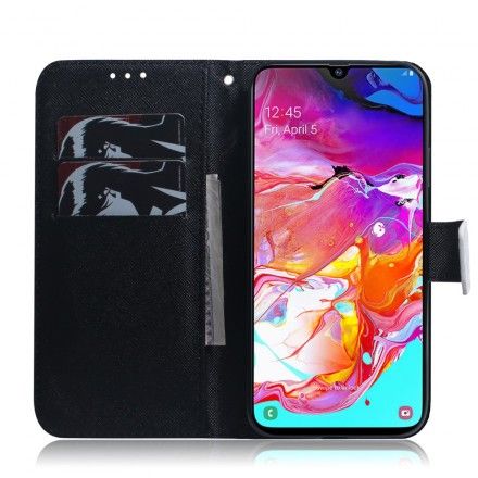 Folio Deksel Til Samsung Galaxy A70 Ernesto The Wolf