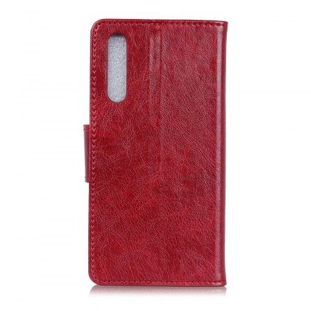 Folio Deksel Til Samsung Galaxy A70 Skinny Leather Effect