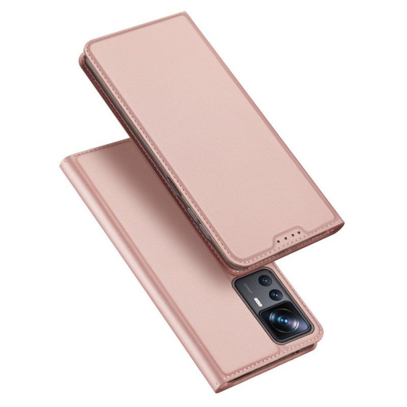 Beskyttelse Deksel Til Xiaomi 12T / 12T Pro Folio Deksel Skin-pro Series Dux Ducis