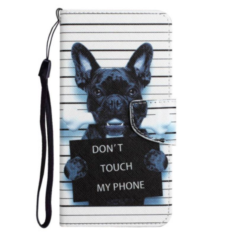 Lærdeksel Til Xiaomi 12T / 12T Pro Hund Ikke Rør Telefonen Min