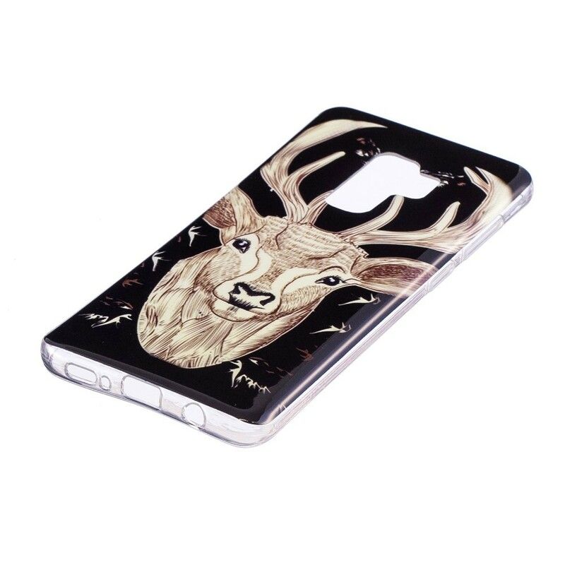 Deksel Til Samsung Galaxy S9 Fluorescerende Majestic Stag