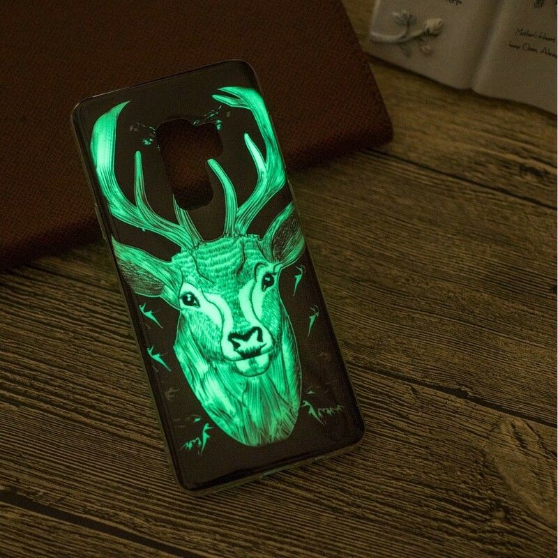 Deksel Til Samsung Galaxy S9 Fluorescerende Majestic Stag