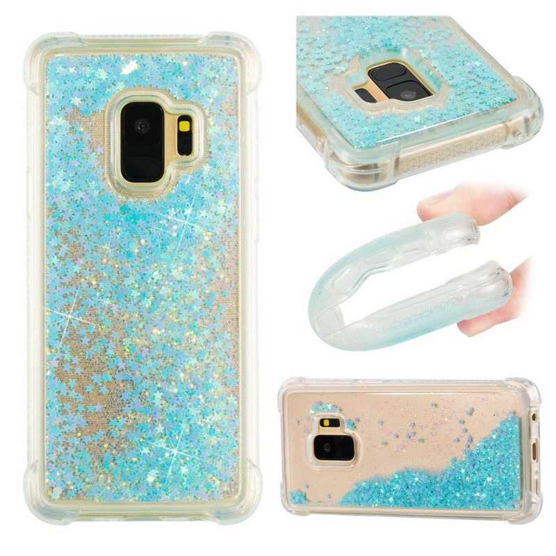 Deksel Til Samsung Galaxy S9 Premium Glitter