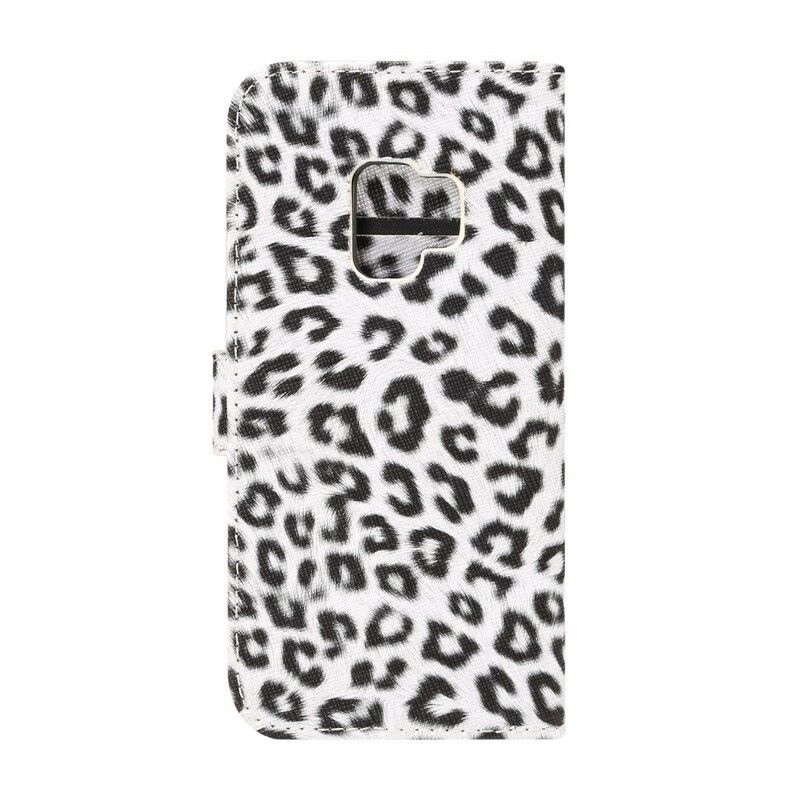 Folio Deksel Til Samsung Galaxy S9 Leopard