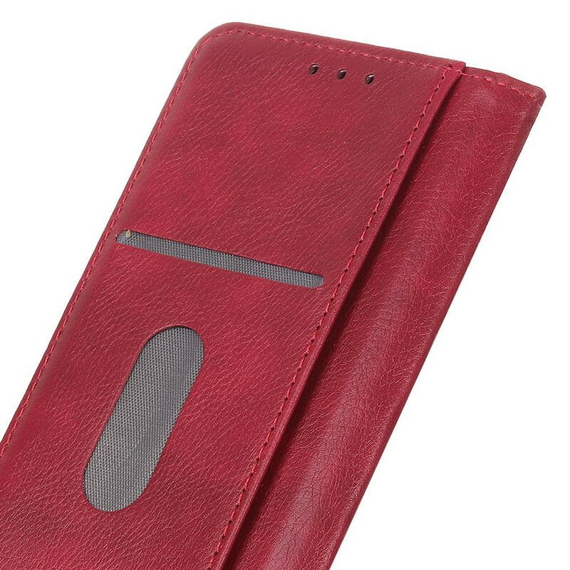 Beskyttelse Deksel Til Oppo Find X2 Pro Folio Deksel Elegance Split Litchi Leather