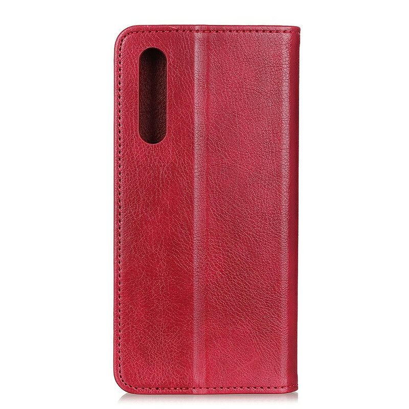 Beskyttelse Deksel Til Oppo Find X2 Pro Folio Deksel Elegance Split Litchi Leather