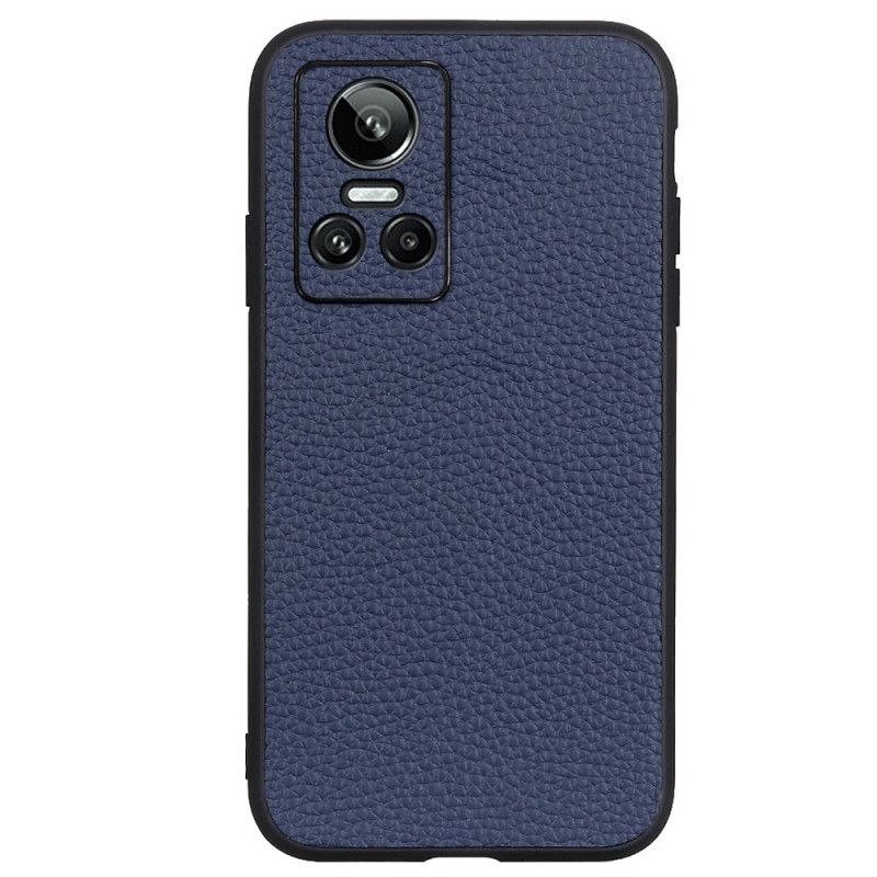 Deksel Til Realme GT Neo 3 Ekte Litchi Texture Leather