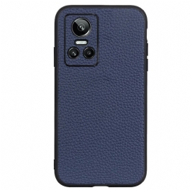 Deksel Til Realme GT Neo 3 Ekte Litchi Texture Leather