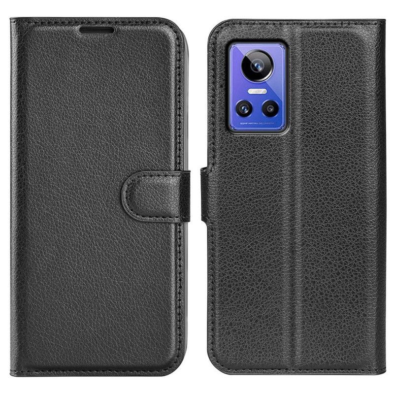 Folio Deksel Til Realme GT Neo 3 Faux Leather Litchi Texture