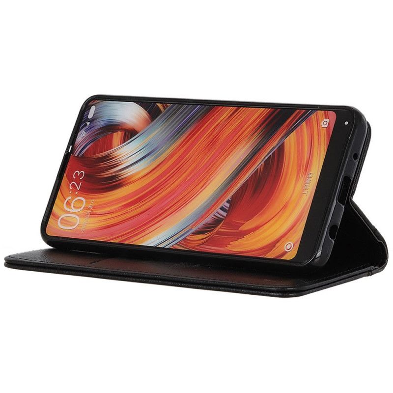 Beskyttelse Deksel Til Samsung Galaxy A03 Core Folio Deksel Elegance Split Litchi Leather