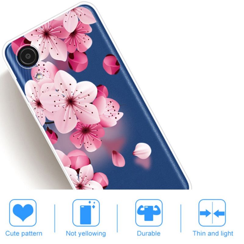 Deksel Til Samsung Galaxy A03 Core Små Rosa Blomster