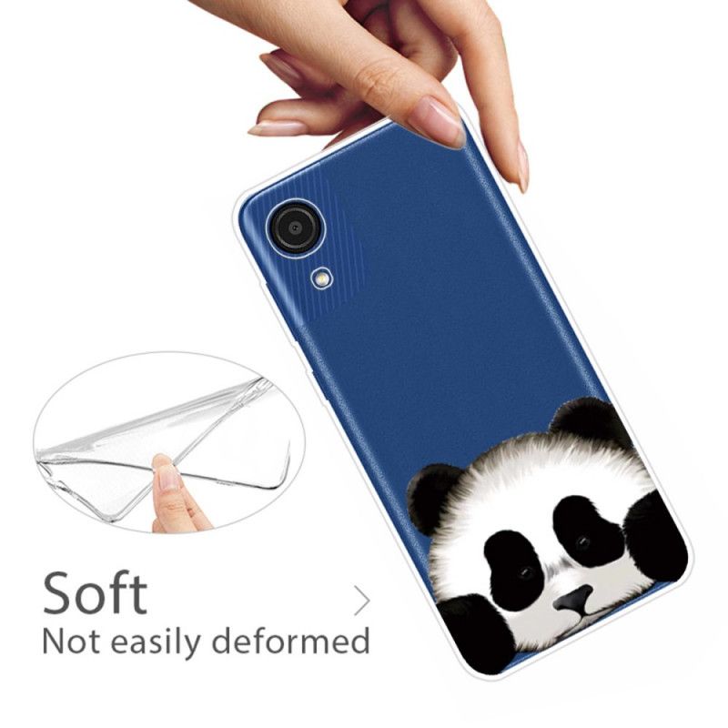 Deksel Til Samsung Galaxy A03 Core Transparent Panda