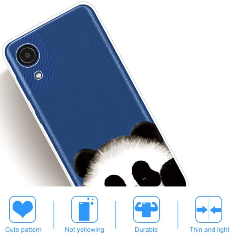 Deksel Til Samsung Galaxy A03 Core Transparent Panda