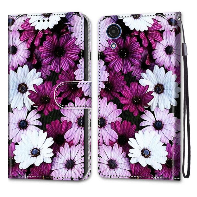 Folio Deksel Til Samsung Galaxy A03 Core Floral Wonder