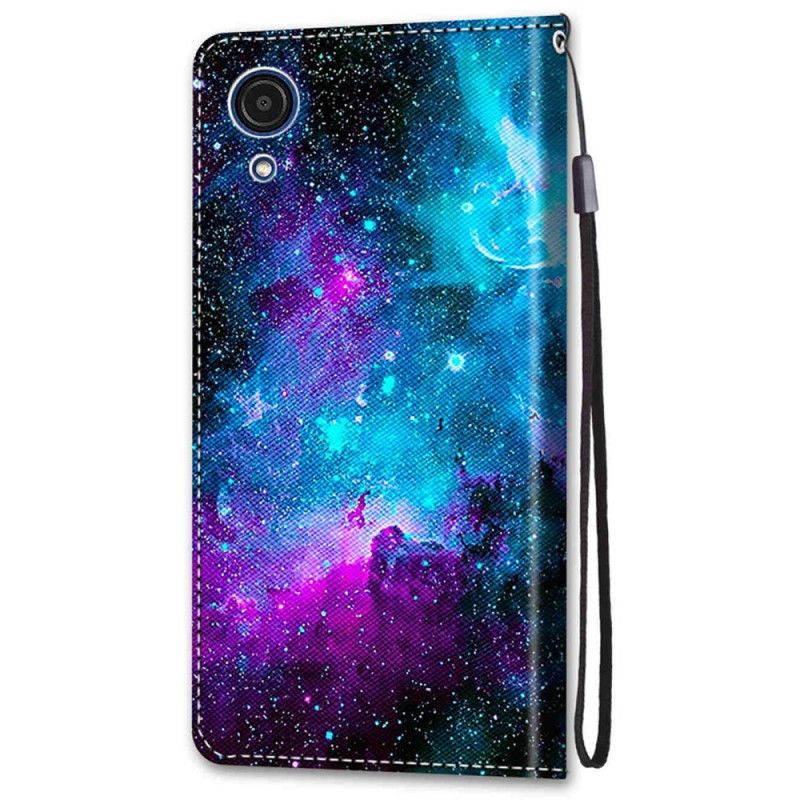 Folio Deksel Til Samsung Galaxy A03 Core Kosmisk Himmel