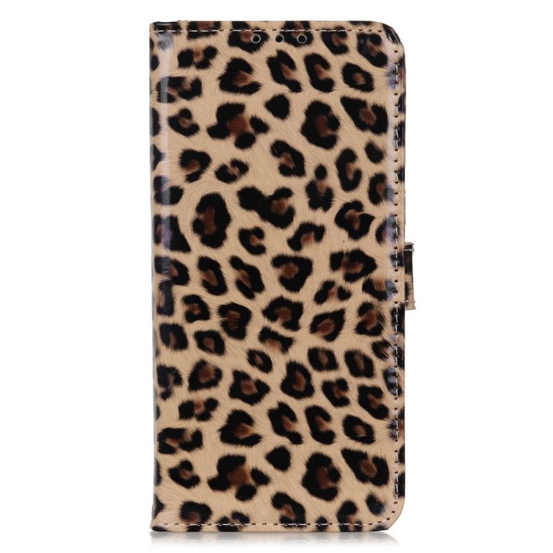 Folio Deksel Til Samsung Galaxy A03 Core Leopard