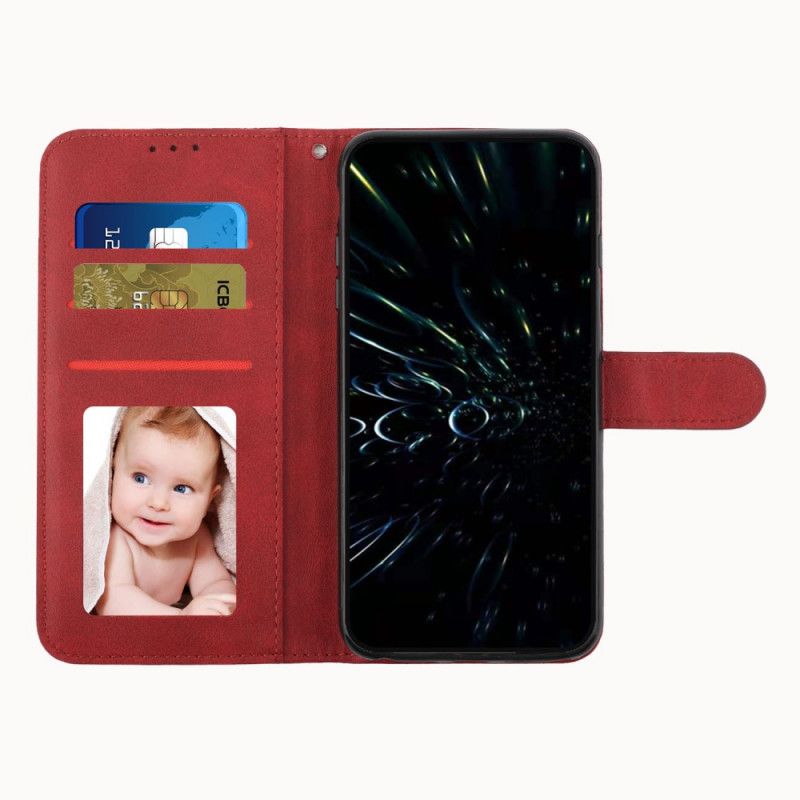 Folio Deksel Til Samsung Galaxy A03 Core Med Kjede Geo Kunstskinnrem