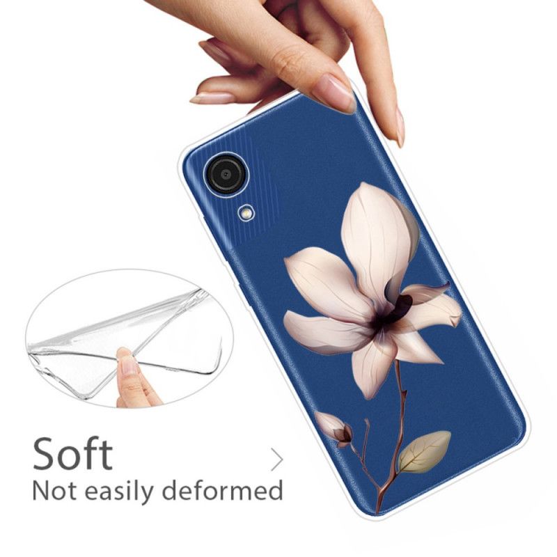 Mobildeksel Til Samsung Galaxy A03 Core Premium Blomster