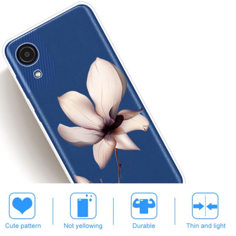 Mobildeksel Til Samsung Galaxy A03 Core Premium Blomster