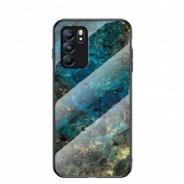 Deksel Til Oppo Reno 6 5G Premium Farger Herdet Glass