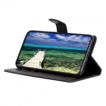 Folio Deksel Til Oppo Reno 6 5G Faux Leather Litchi