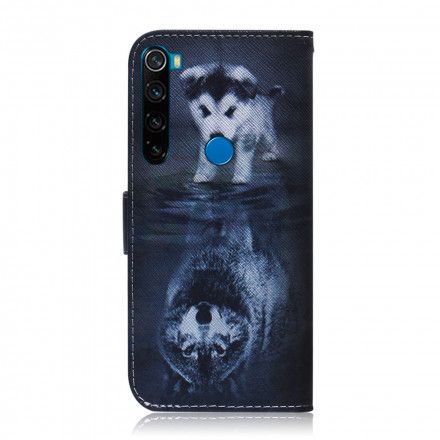 Folio Deksel Til Xiaomi Redmi Note 8T Ernesto The Wolf