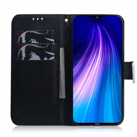 Folio Deksel Til Xiaomi Redmi Note 8T Ernesto The Wolf