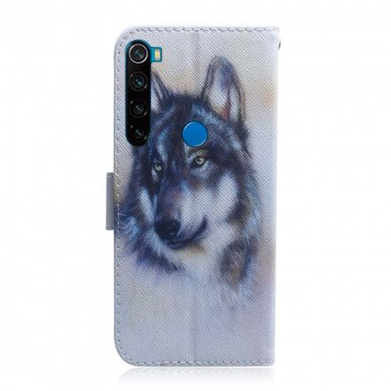 Lærdeksel Til Xiaomi Redmi Note 8T Canine Gaze