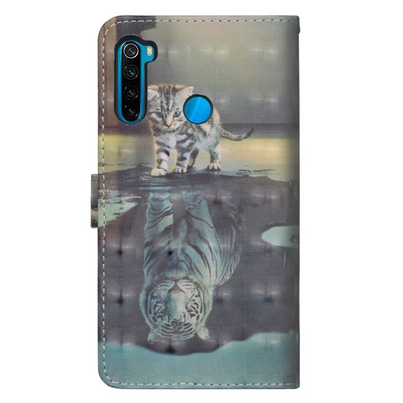 Lærdeksel Til Xiaomi Redmi Note 8T Ernest The Tiger