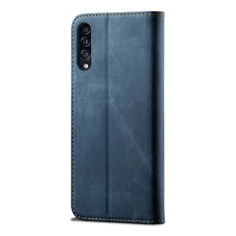 Beskyttelse Deksel Til Samsung Galaxy A50 Folio Deksel Denimstoff