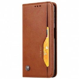 Beskyttelse Deksel Til Samsung Galaxy A50 Folio Deksel Faux Leather Card Holder