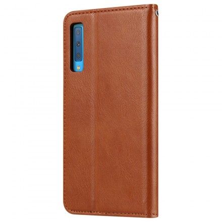 Beskyttelse Deksel Til Samsung Galaxy A50 Folio Deksel Faux Leather Card Holder