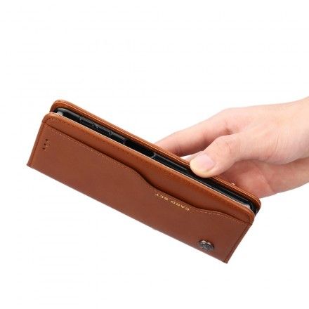 Beskyttelse Deksel Til Samsung Galaxy A50 Folio Deksel Faux Leather Card Holder