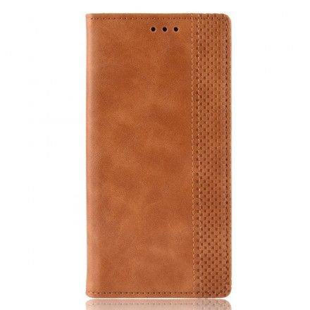 Beskyttelse Deksel Til Samsung Galaxy A50 Folio Deksel Vintage Stilisert Skinneffekt