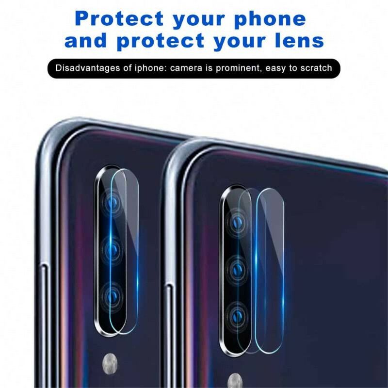 Beskyttende Linse I Herdet Glass For Samsung Galaxy A50