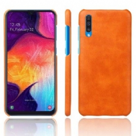 Deksel Til Samsung Galaxy A50 Performance Litchi Leather Effect