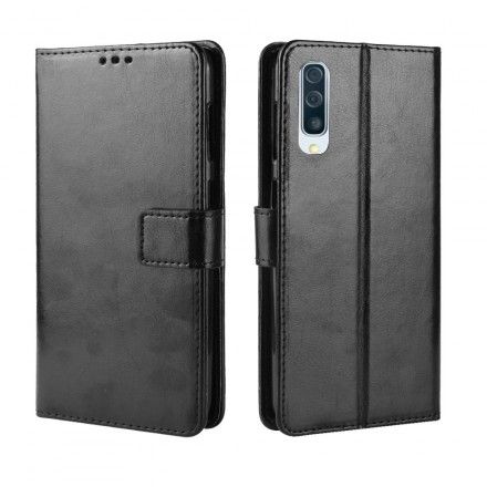 Lærdeksel Til Samsung Galaxy A50 Faux Leather Square