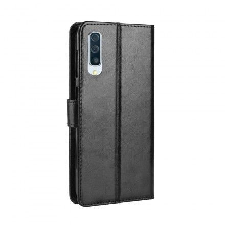 Lærdeksel Til Samsung Galaxy A50 Faux Leather Square