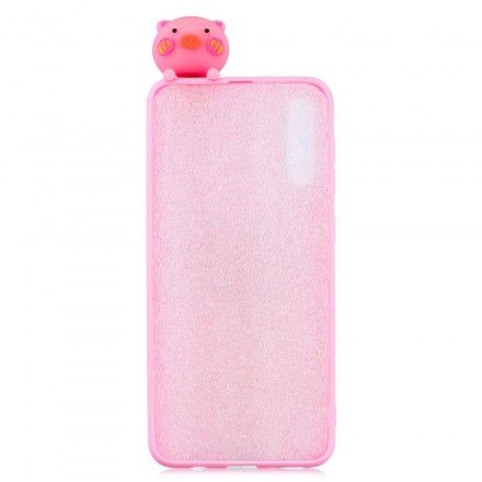 Mobildeksel Til Samsung Galaxy A50 Funny Pig 3d