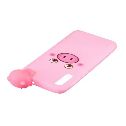 Mobildeksel Til Samsung Galaxy A50 Funny Pig 3d