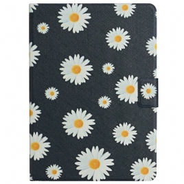 Lærdeksel Til Samsung Galaxy Tab A8 Blomster Blomster Blomster