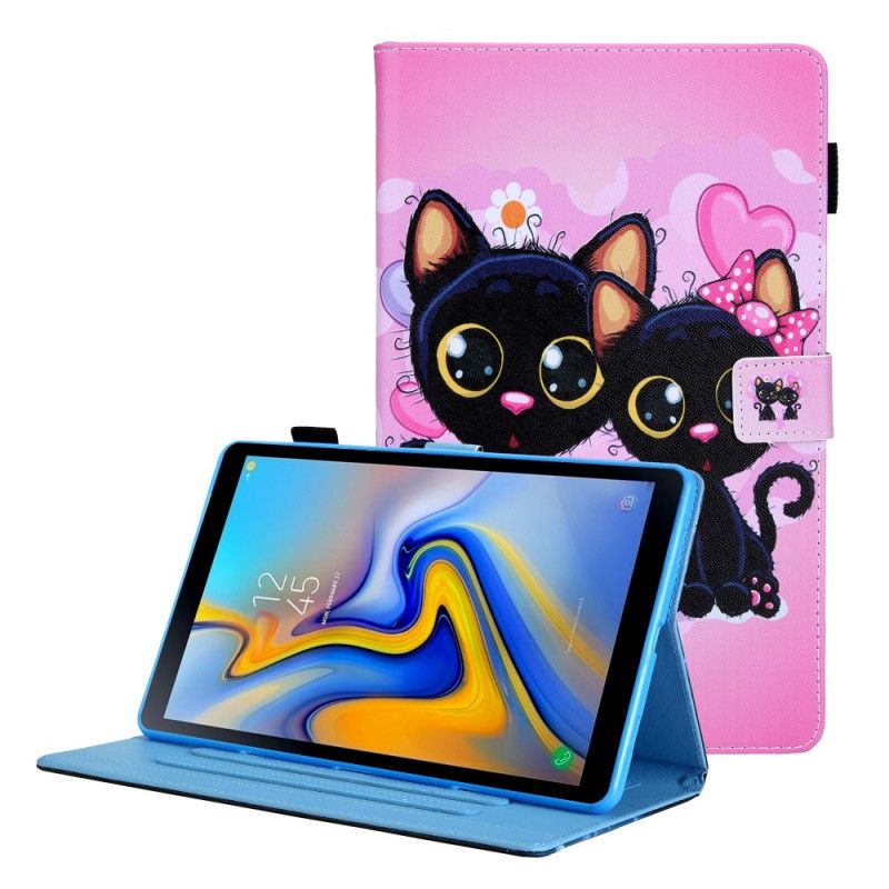 Lærdeksel Til Samsung Galaxy Tab A8 Par Katter