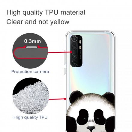 Deksel Til Xiaomi Mi Note 10 Lite Transparent Panda