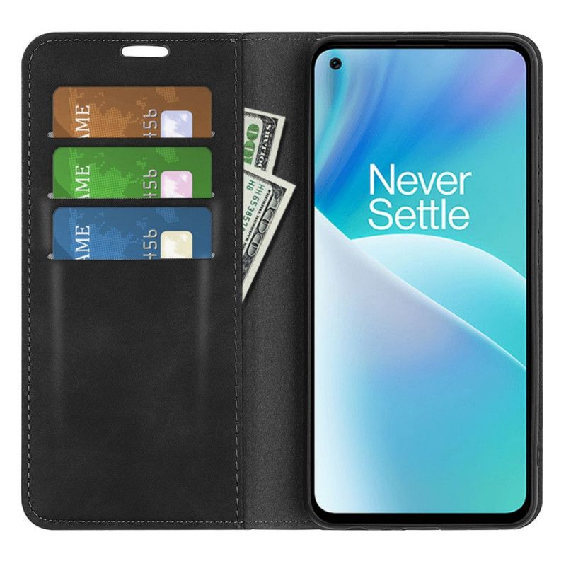 Folio Deksel Til OnePlus Nord 2T 5G Skin-touch