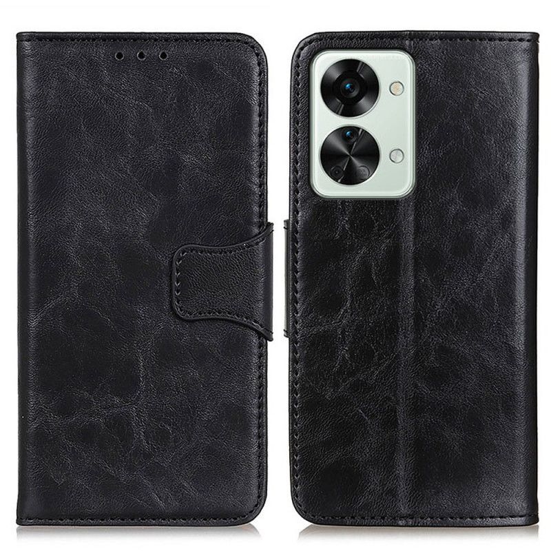 Folio Deksel Til OnePlus Nord 2T 5G Vintage Split Leather