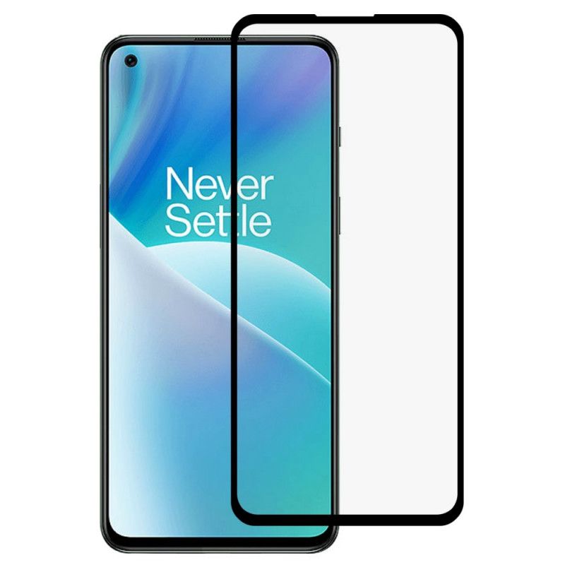 Oneplus Nord 2T 5G Black Edge Skjermbeskytter I Herdet Glass