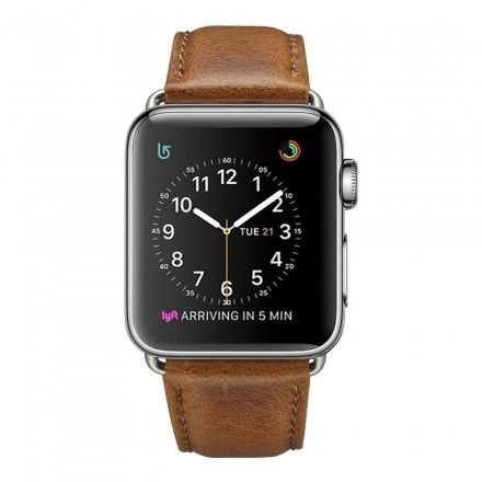 Apple Watch-Rem 40/38 Mm Ekte Skinn Vintage Stil